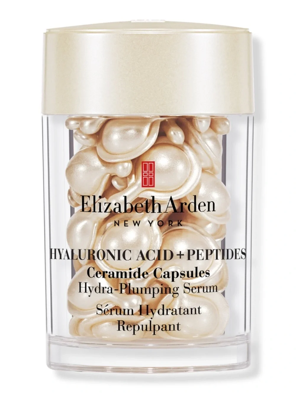 Elizabeth Arden Hyaluronic Acid Ceramide Capsules 30 Ct Hydra Plumping Serum